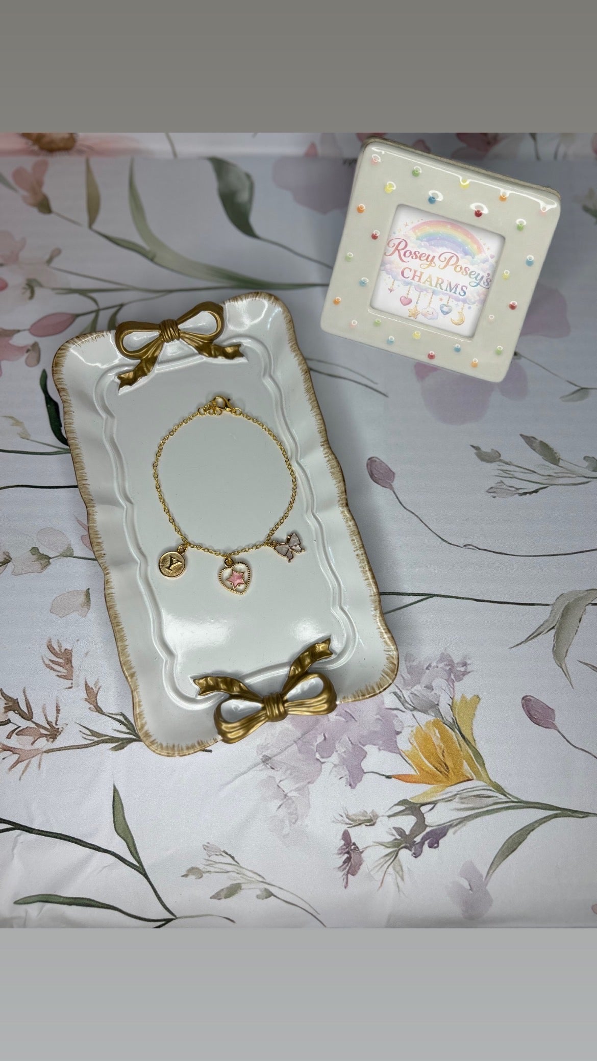 Y initial Treasure Bracelet