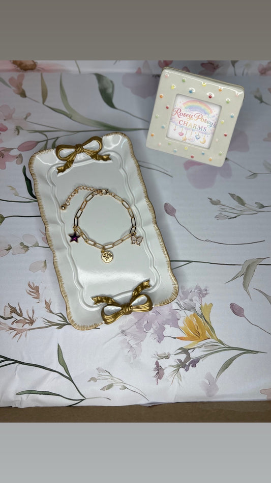 Celestial Butterfly Charm Bracelet