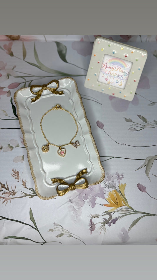 Y initial Treasure Bracelet