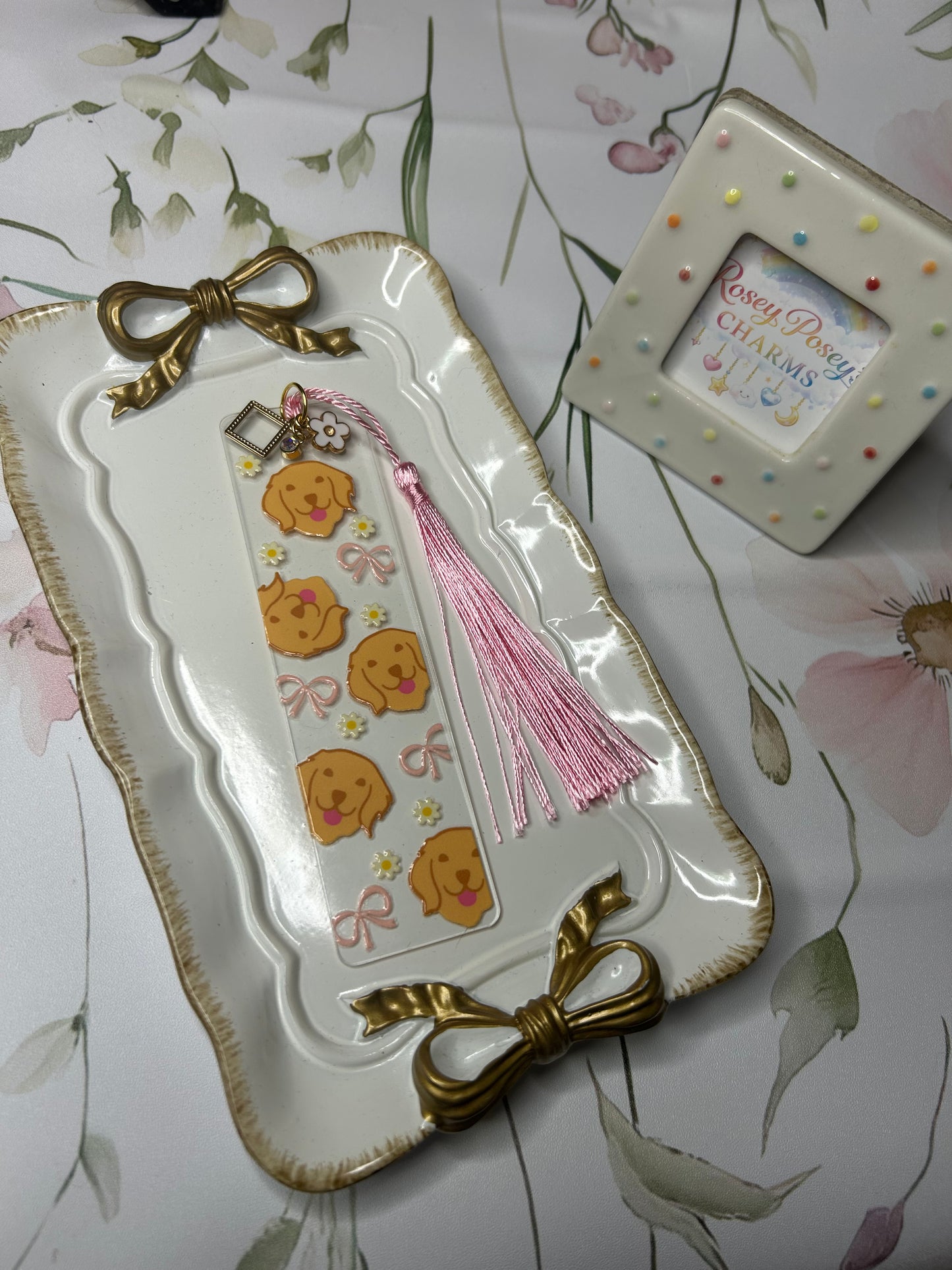 Goldie Girl Bookmark