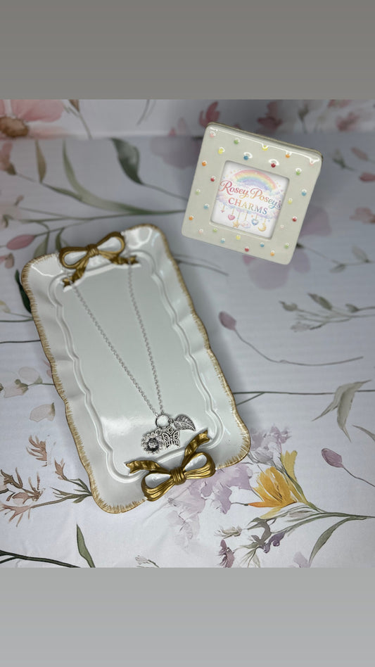 Botanical Beauty Charm Necklace